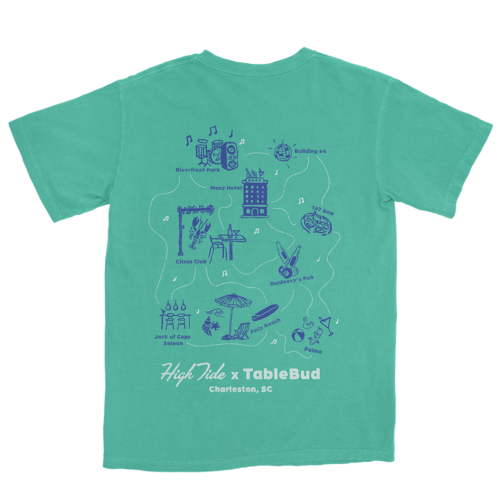 Charleston Map T-Shirt